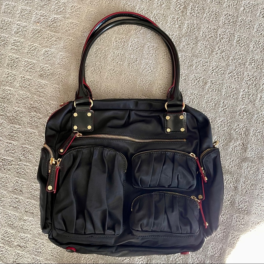 MZ Wallace black travel bag